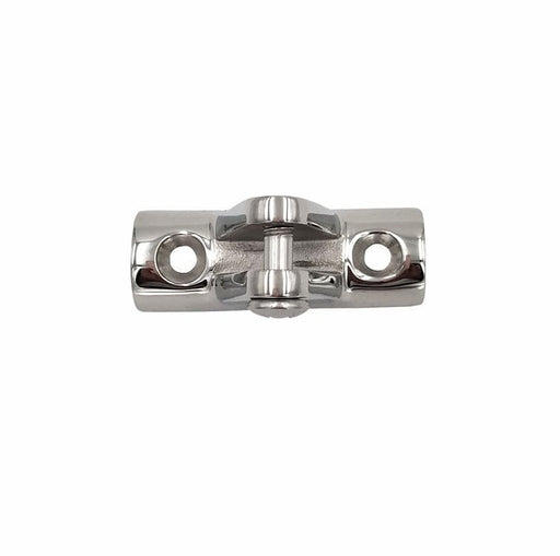 Stainless steel bimini top deck hinge