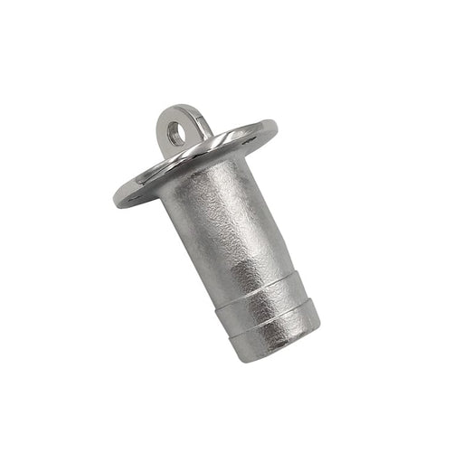 Heavy-duty stainless steel boat through hull valve