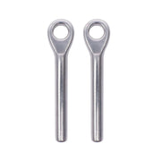 Durable 316 Stainless Steel Swage Eye for Marine Use
