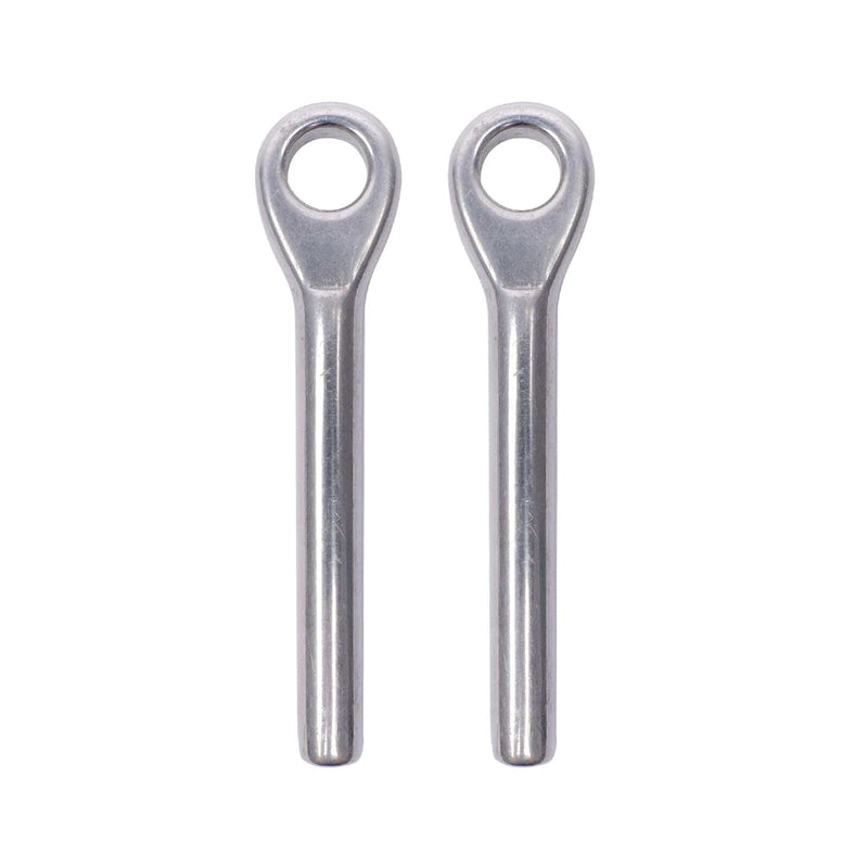 Durable 316 Stainless Steel Swage Eye for Marine Use