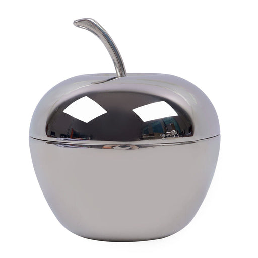 Modern Stainless Steel Apple Decorative Bowl