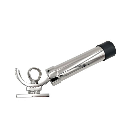 Universal rotating fishing rod holder for marine use