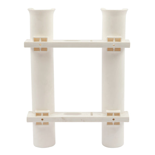 durable nylon double rod fishing holder for boats and piers