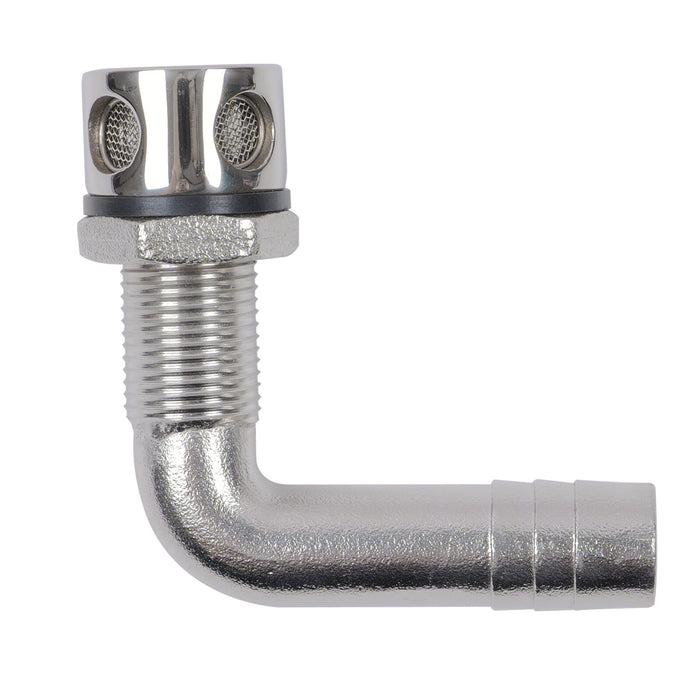 threaded tank vent 90 degree outlet