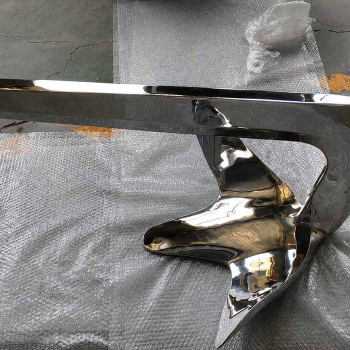 80kg stainless steel bruce anchor manufactured by XINXING MARINE