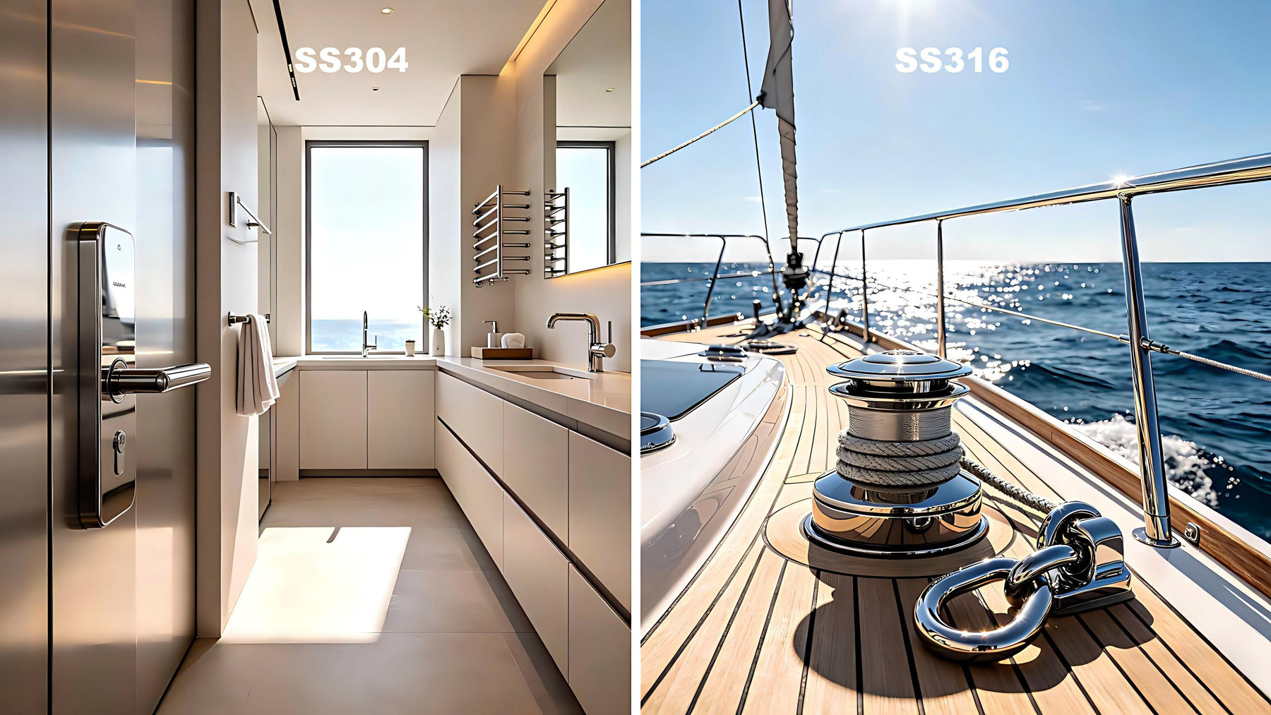 304 vs 316 Stainless Steel