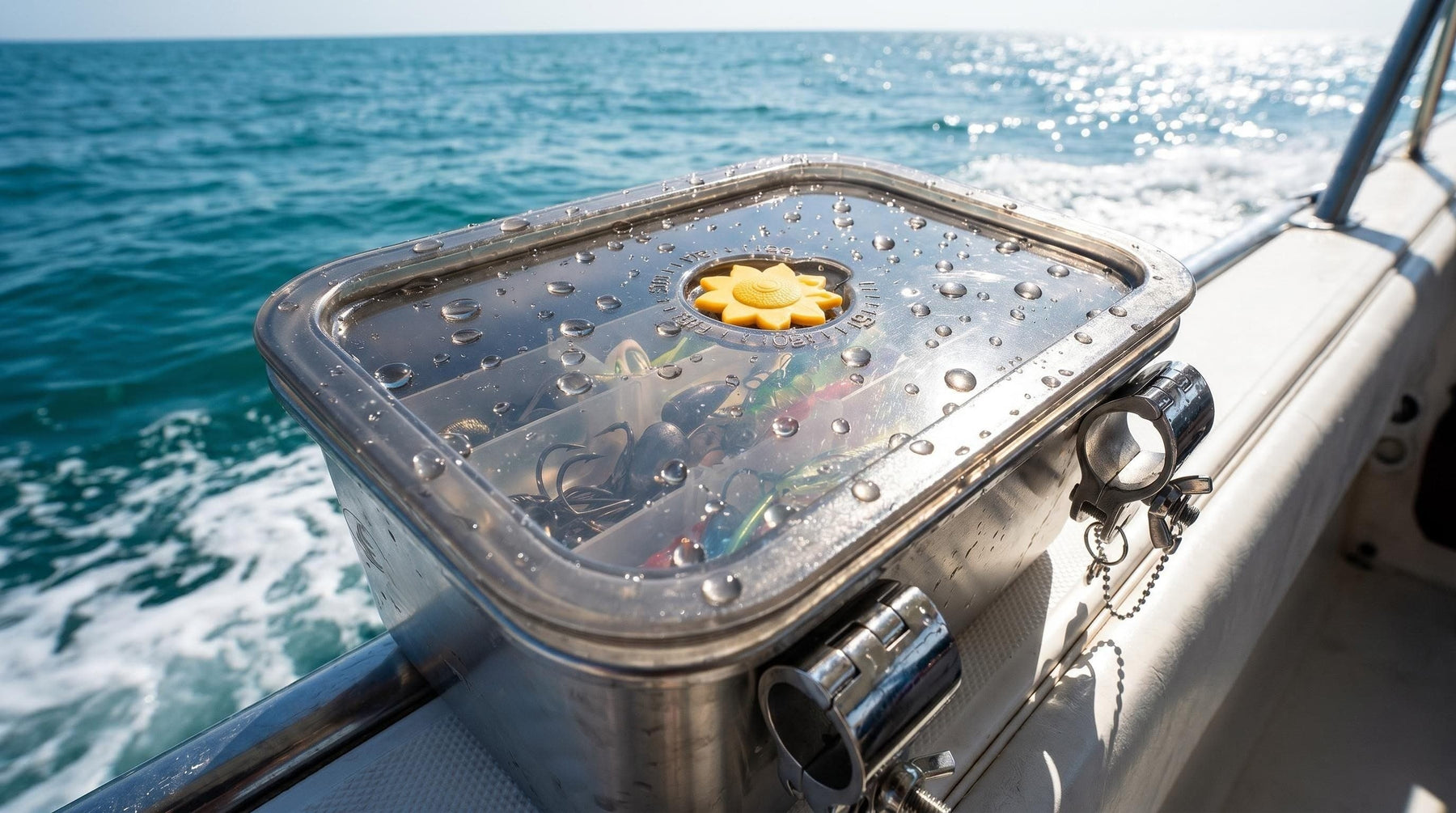Clamp-On Fishing Storage Box 
