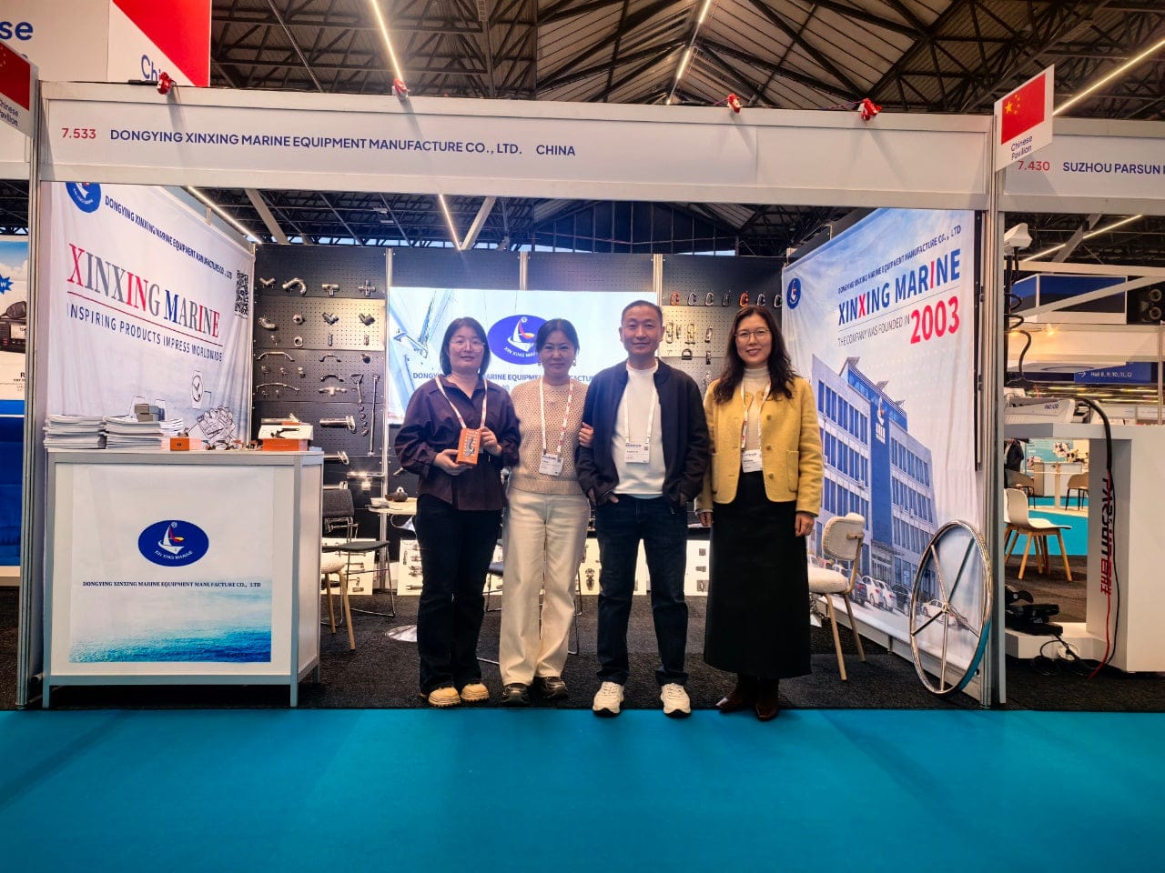 We’re in the Netherlands for the Marine Equipment Exhibition!