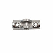 Stainless steel bimini top deck hinge
