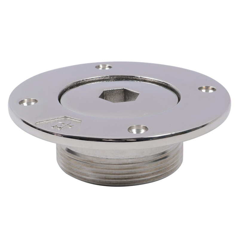 Tank Vent 99mm 316 Stainless Steel Marine Leakproof Drain Port Yacht Boat Bilge Floor Outlet