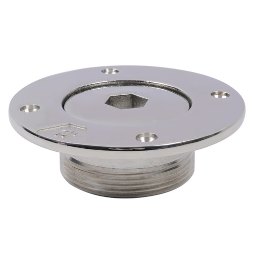 Tank Vent 99mm 316 Stainless Steel Marine Leakproof Drain Port Yacht Boat Bilge Floor Outlet