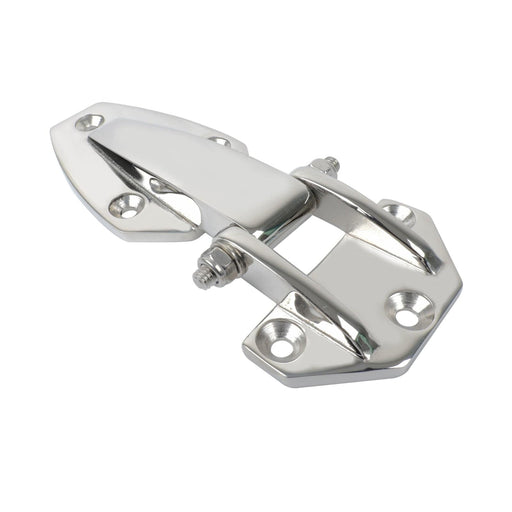 Adjustable stainless steel latch for cold storage