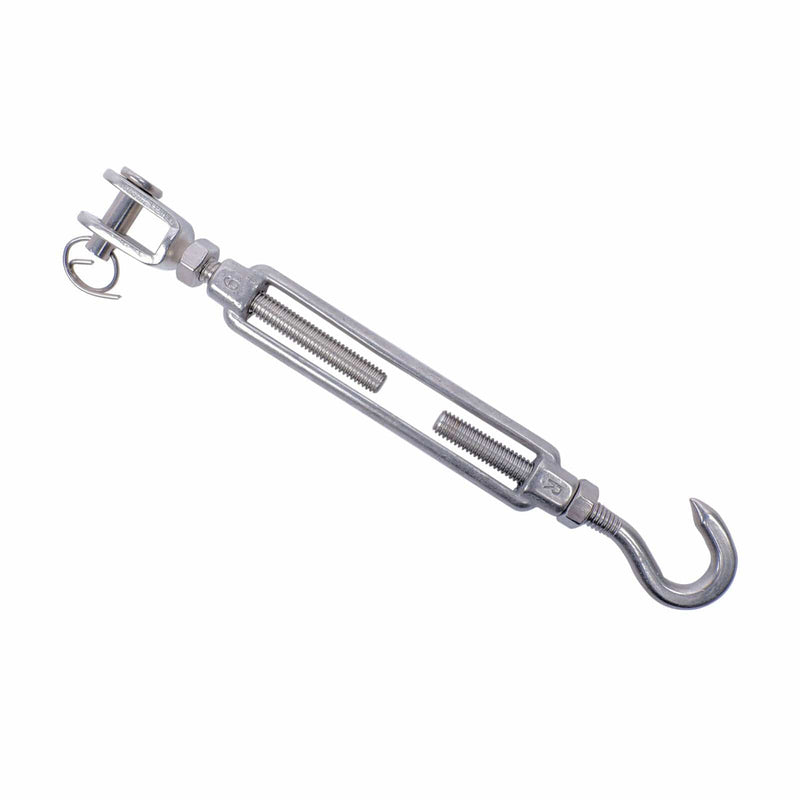 316 Stainless Steel Turnbuckle DIN1480 Hook/Eye