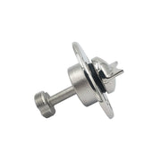 Heavy-duty stainless steel kayak drain plug
