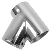 Yacht bilge system elbow hardware