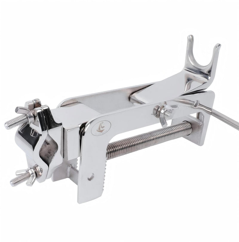 clamp on stainless steel fishing rod holders 316 SS Clamp-On Rod Holder for Tuna and Big Game Fishing — XINXING MARINE