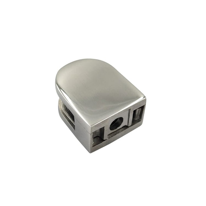Balcony glass clamp for railings