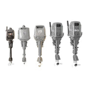 Heavy Duty Outboard Marine Engine - Air Cooled and Manual Pull Start - For Inflatable Boats