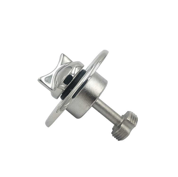 Durable stainless steel plug for kayaks