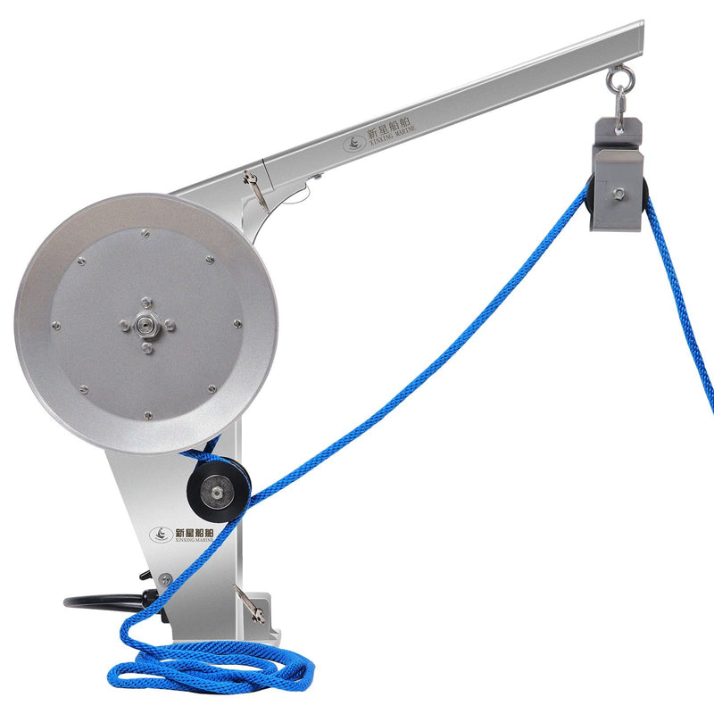 XINXING MARINE Treuil à câble en acier inoxydable pour extracteur de casiers à crabes, homards et écrevisses