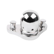 Wear-resistant stainless steel light housing for boats
