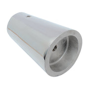 Pipe Base 316 Stainless Steel Rail Base Deck Mount for Boat Stanchion Marine Hardware Polished Finish