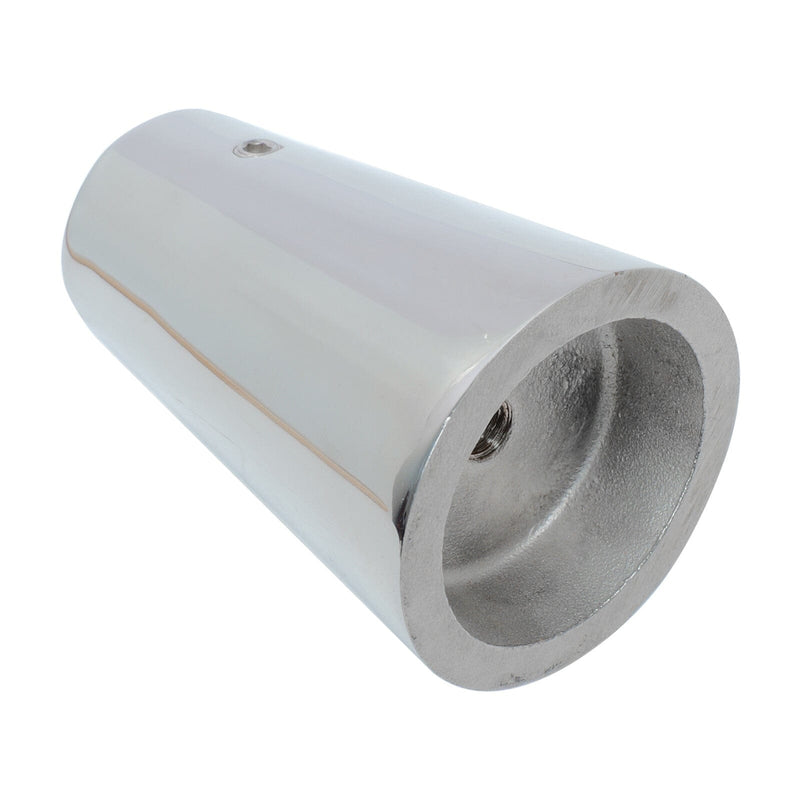 Pipe Base 316 Stainless Steel Rail Base Deck Mount for Boat Stanchion Marine Hardware Polished Finish