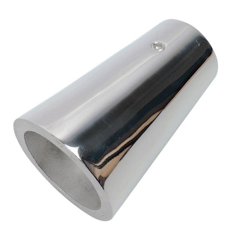 Pipe Base 316 Stainless Steel Rail Base Deck Mount for Boat Stanchion Marine Hardware Polished Finish
