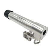 Heavy-duty stainless steel fishing rod holder for marine use