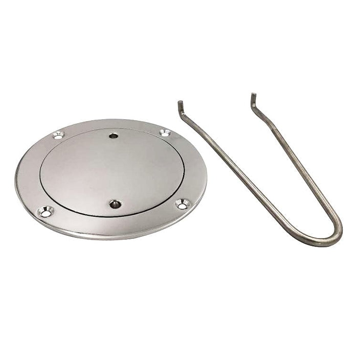 Heavy-duty boat round plate