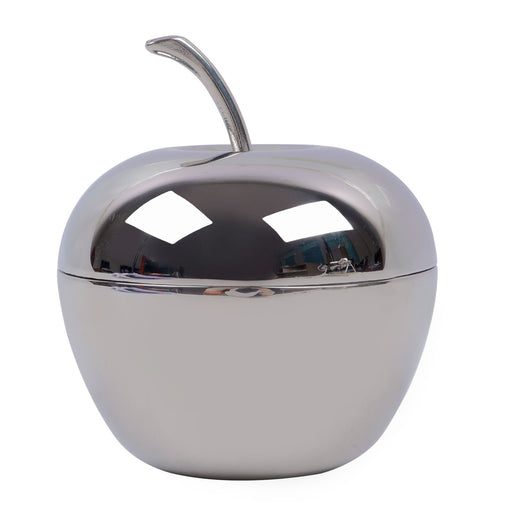Modern Stainless Steel Apple Decorative Bowl