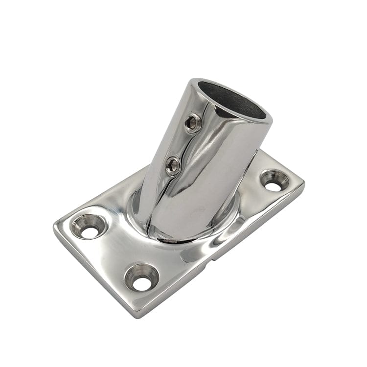 Rectangular Base for Boat Railings