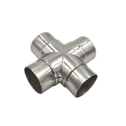 Stainless steel railing cross fitting
