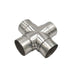 Stainless steel railing cross fitting