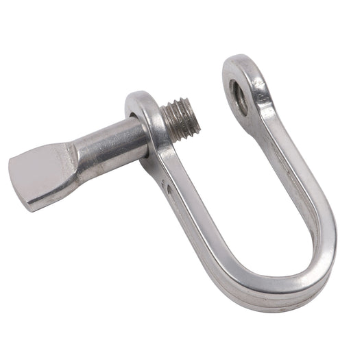 Heavy-duty D-shaped shackle