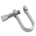 Heavy-duty D-shaped shackle
