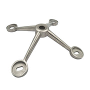 Curtain wall glass connector