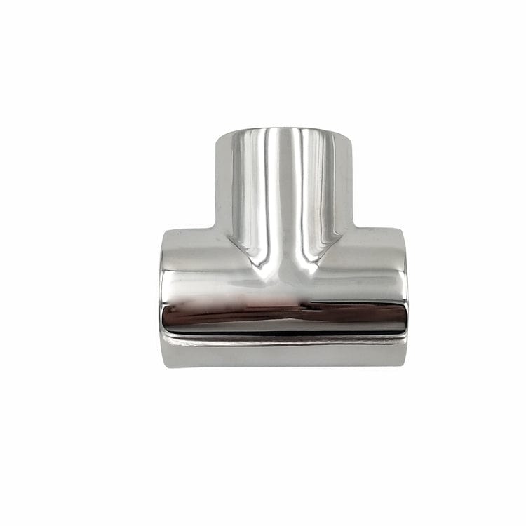 316 SS welded tee fitting for marine applications