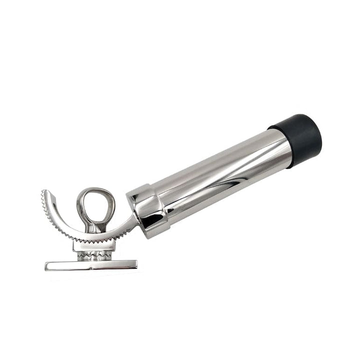 Universal rotating fishing rod holder for marine use