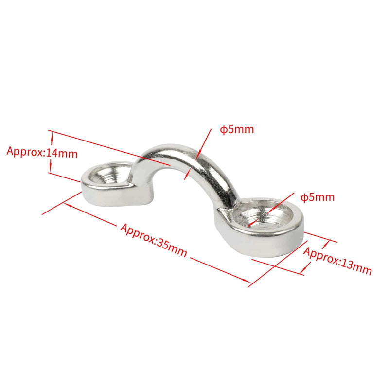 Sailboat deck pad eye for secure rigging