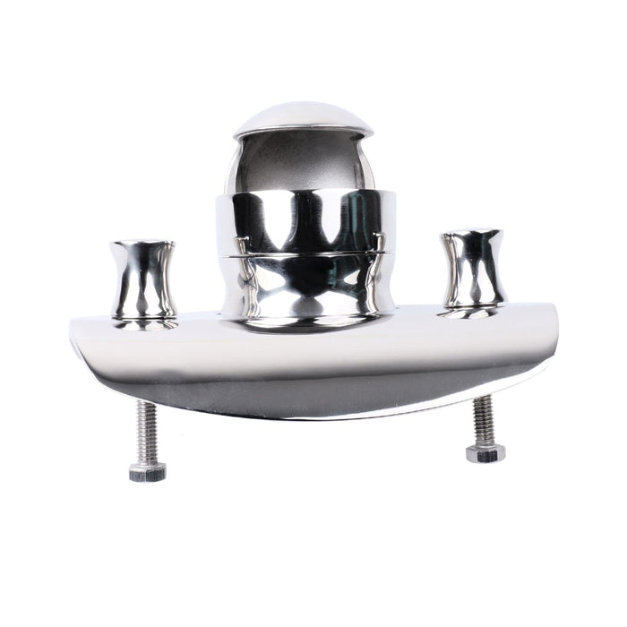 Stainless steel yacht navigation light cover