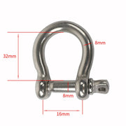 screw pin bow shackle
