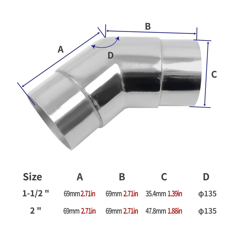 Marine 316 Stainless Steel Pipe Elbow