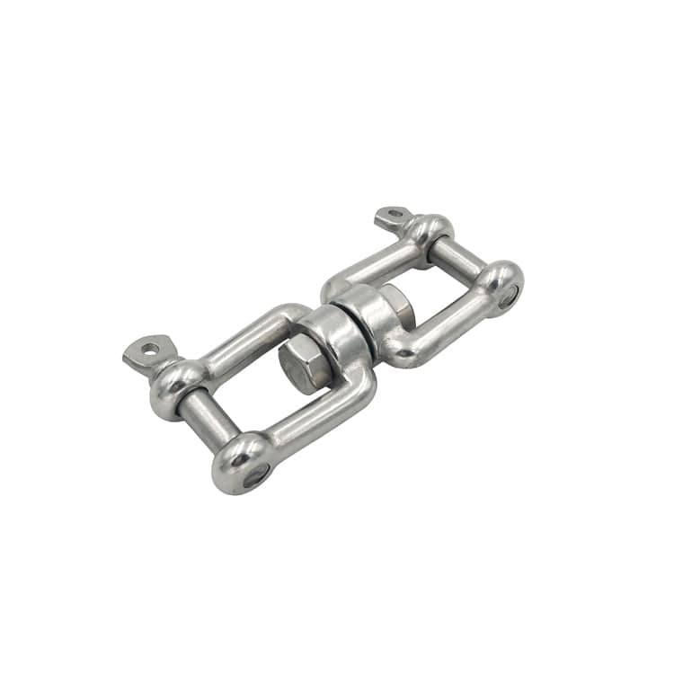 Boat anchor chain swivel