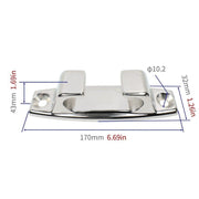 marine line guide chock