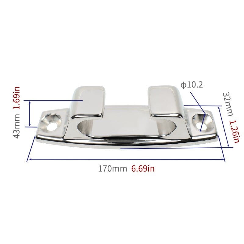 marine line guide chock