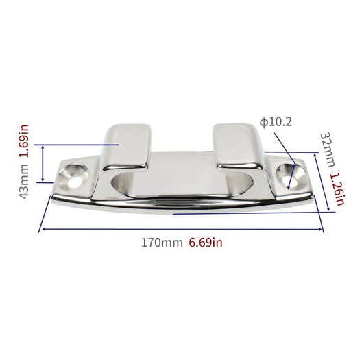 marine line guide chock