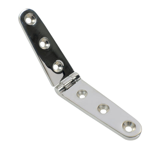 polished stainless steel hinge
