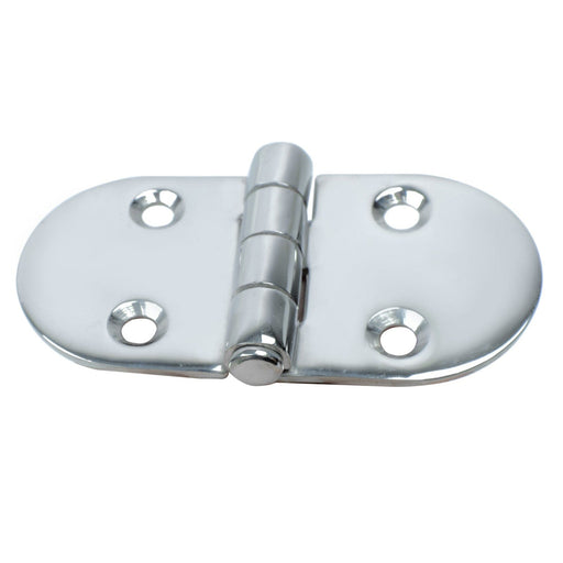 polished marine hinge