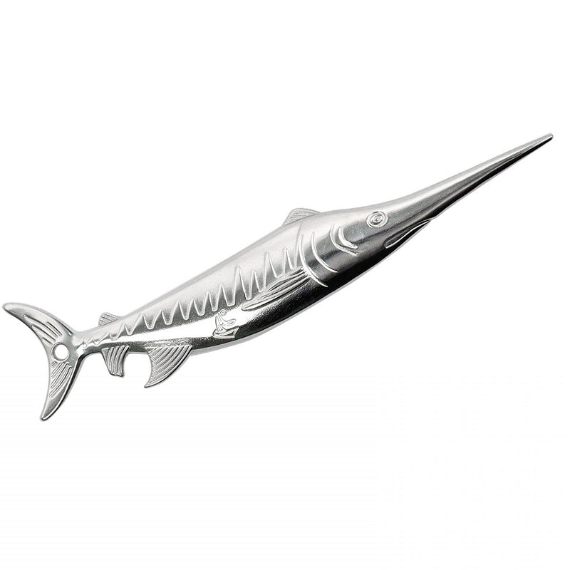 Decorative fish-shaped object on a white background